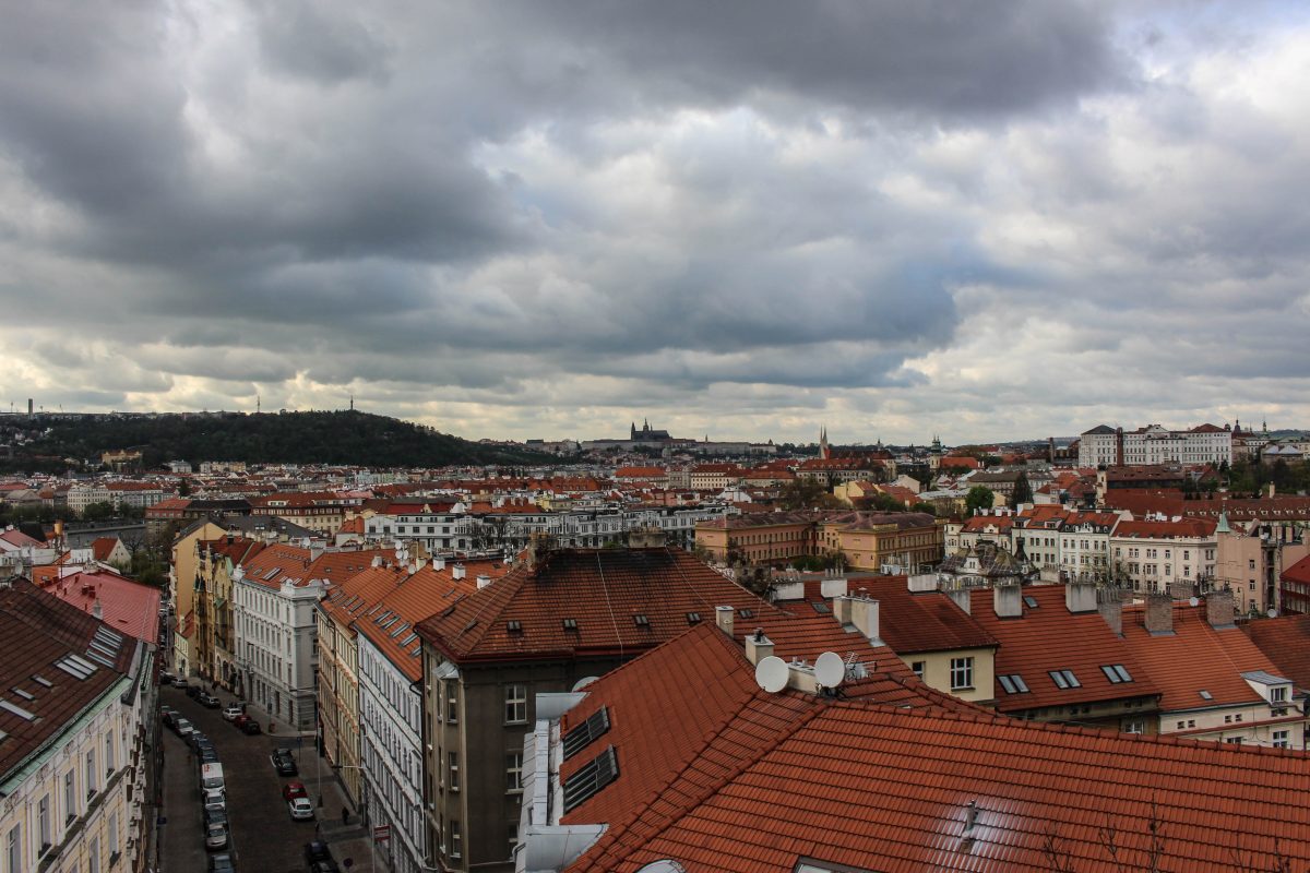 vue des toits prague