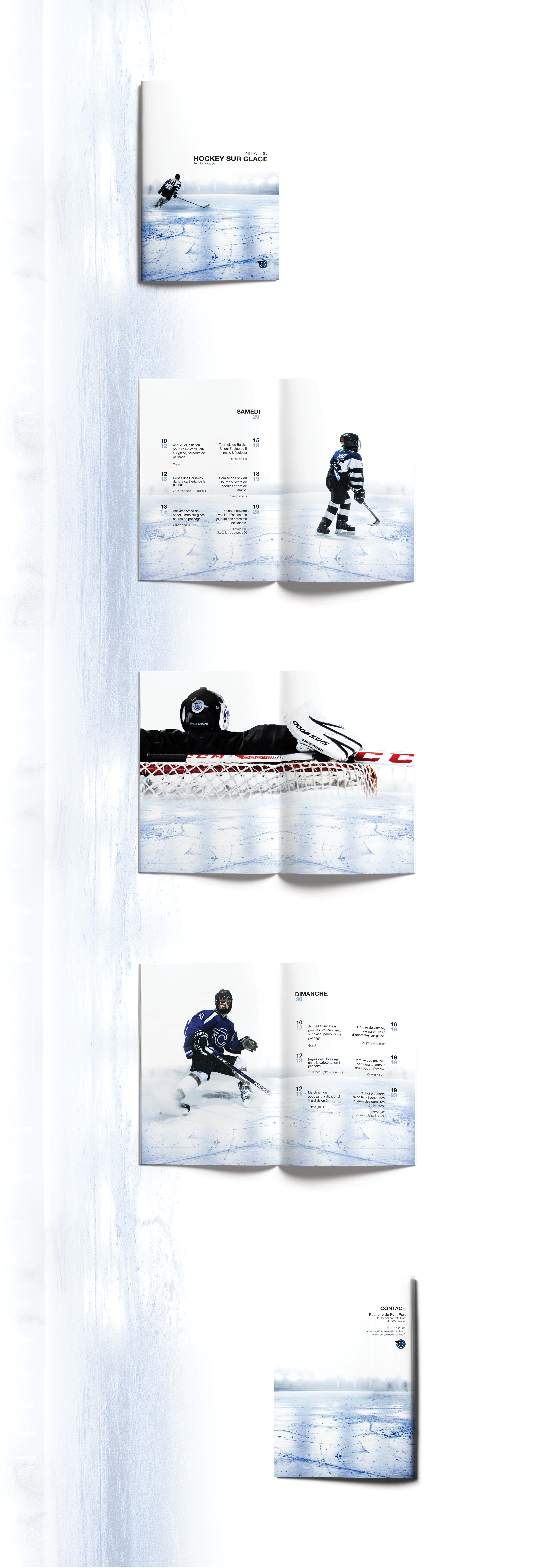GRAPHISME FRANCK GROSSEL Flyer les corsaires